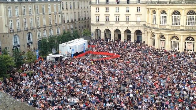 Opéra Carmen place de la Mairie de Rennes 8 juin 2017 смотреть онлайн