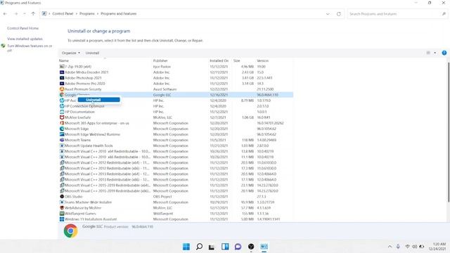How to uninstall google chrome in windows 11 смотреть онлайн