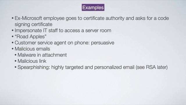 Lecture 06: Social Engineering смотреть онлайн