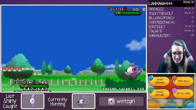Friend Safari Shiny Hunting - Spritzee! Pokemon X [Twitch Highlight] смотреть онлайн