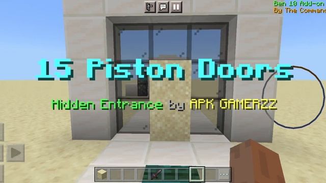 mc 15 piston door mod смотреть онлайн