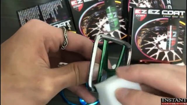 HOW TO MAKE GREEN CHROME? (EZ COAT GREEN COLOUR CHROME PAINT) смотреть онлайн
