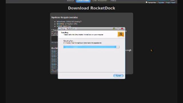 Mac Os X Dock (vista) смотреть онлайн