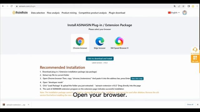 How to Download & Install ASINASIN Free Browser Extension in 1 Minute #asinasin #extension смотреть онлайн