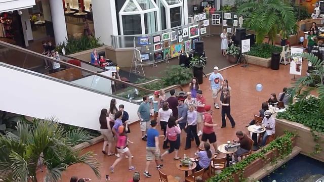 Thoroughly Modern Millie - Flash Mob - Charleston Light Opera Guild смотреть онлайн
