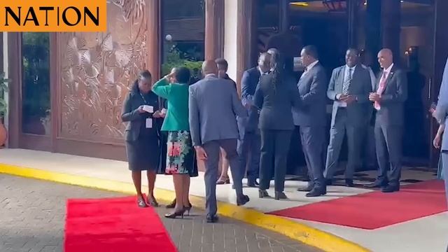 President Ruto arrives at Safari Park for Chief Justices Symposium on Environment in Africa смотреть онлайн