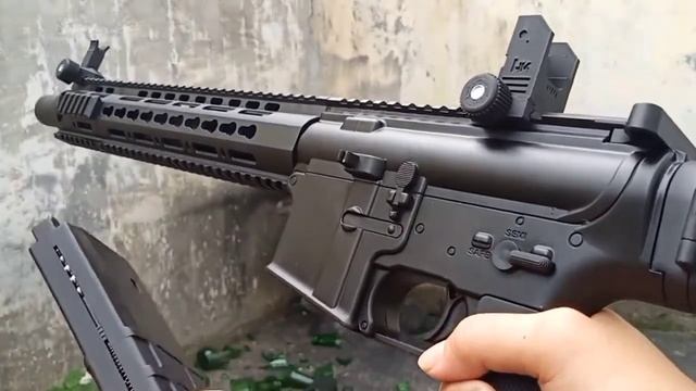 TEST BB METAL MAINAN DCOBRA M-416 FULL UPGRADE BOTOL BIR JEBOL SATU KALI SHOOT смотреть онлайн