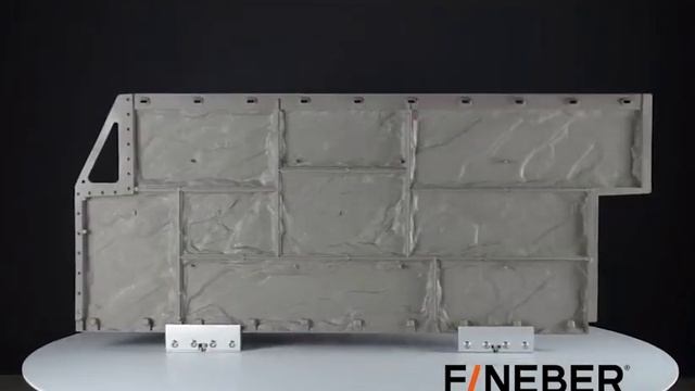 Фасадные панели Fineber под крупный камень коричневый смотреть онлайн