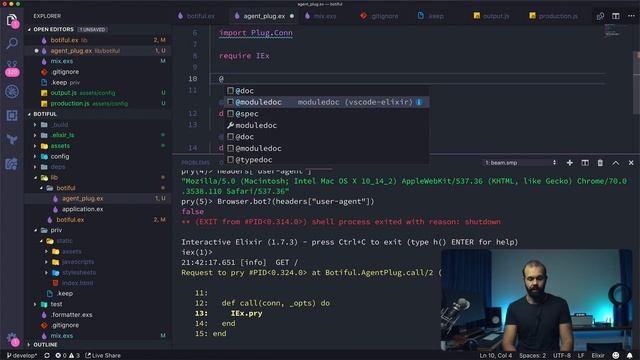Elixir: Custom Plug Part 2 - [009] смотреть онлайн
