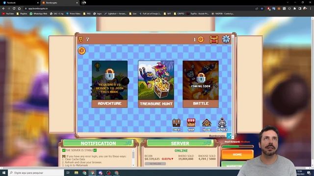BOMBCRYPTO - FARMANDO EM MULTIACCOUNT COM VERSÃO MAIS NOVA DO CHROME смотреть онлайн