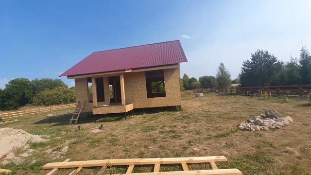 Каркасный дом с обшивкой осб смотреть онлайн