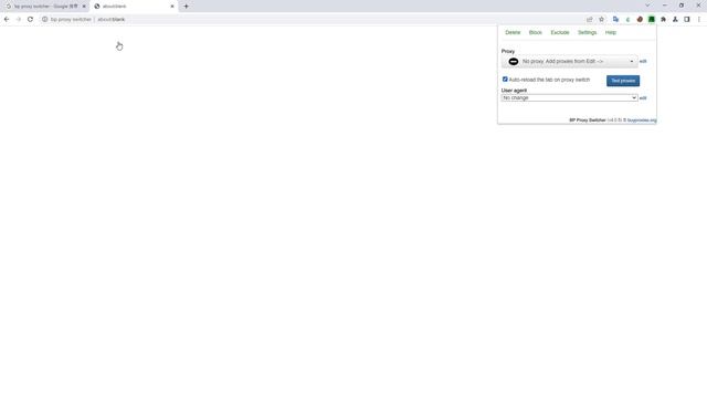 BP Proxy Switcher Chrome Extension Settings on Lalicat Virtual Browser смотреть онлайн