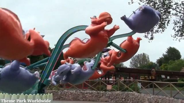 Hurtling Hippos - West Midland Safari Park смотреть онлайн