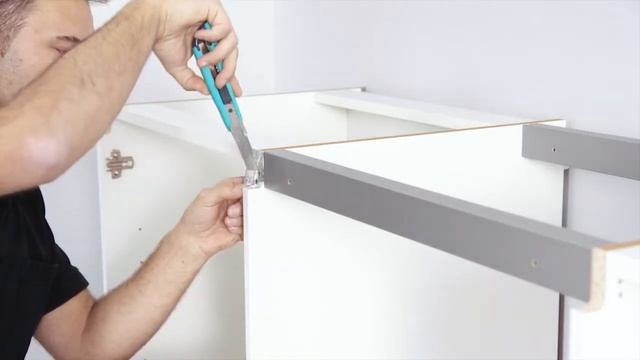 14 LINE N Montagestart Profilmontage - Монтаж профиля, тип кухонь Line-N