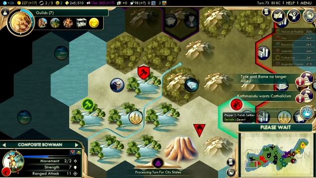Civilization 5: Brave New World - Poland Episode 6 смотреть онлайн