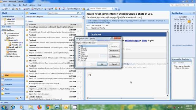 MS outlook 2007-how to explore navigation pane in outlook 2007 смотреть онлайн