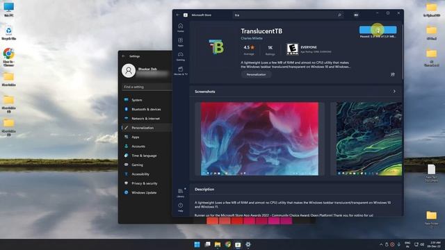 How To Transparent Taskbar Windows 11 (EASY!)