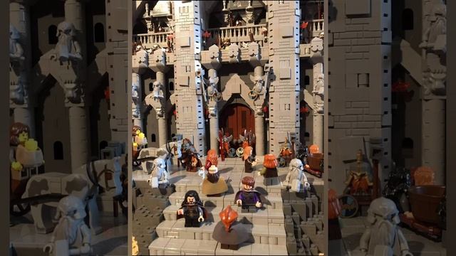 LEGO Hobbit - Erebor MOC By Wout Brijs