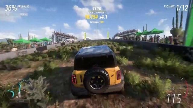 Forza Horizon 5 - Bronco's first race - Ultra1080p - 60fps смотреть онлайн
