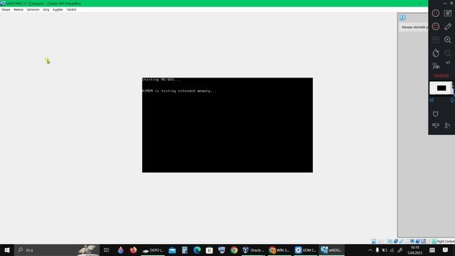 Virtualbox ile sanal makineye Windows 3.1 Kurma ( Nostarji isteyenlere) смотреть онлайн