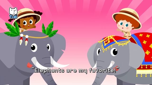 Brave Animals Songs Compilation | Popular Playlist For Kids | Nursery Rhymes ★ TidiKids