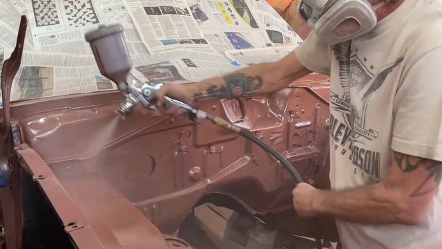 Project Mopar: 1967 Dodge Dart GT - Painting Engine Compartment смотреть онлайн