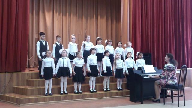 София поёт с хором на день открытых дверей смотреть онлайн