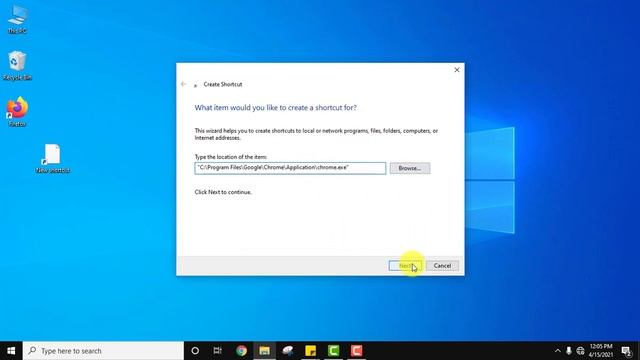 How to Create a Shortcut for Google Chrome on Windows 10 смотреть онлайн