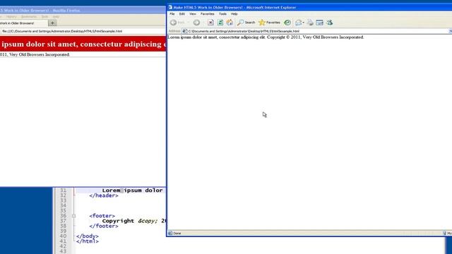 CodeLesson: Using HTML5 in Downlevel Browsers смотреть онлайн