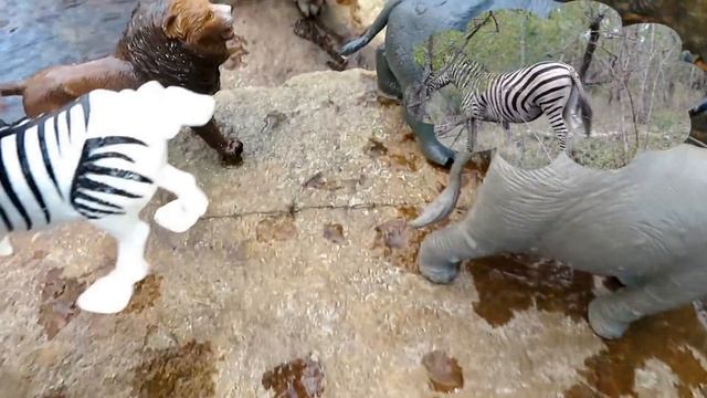 Safari Adventure! Lots of Wild Animal Toys for Kids смотреть онлайн