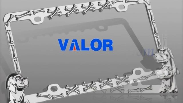 Chrome Coating Metal License Plate Frames for Him - Valor смотреть онлайн
