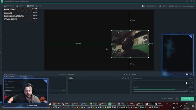 Workaround to use PlayStation Eye Camera on SLobs Twitch Livestream смотреть онлайн