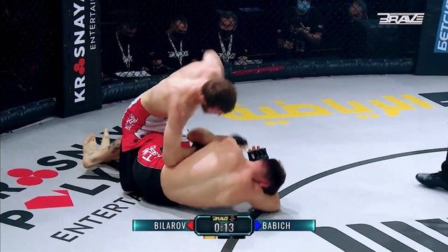 #ufc #MMA Brutal Fight Murad Bilarov vs Fedor Babich BRAVE 46 смотреть онлайн