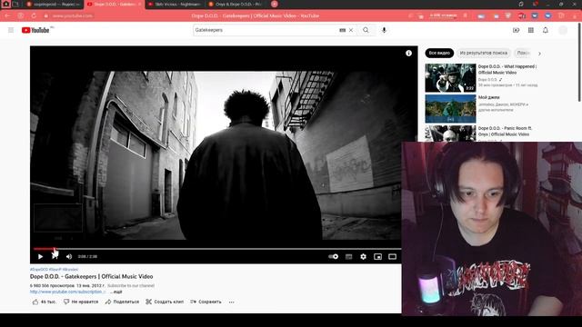 Onyx, Dope D.O.D. - Piro Ft. Dopey Rotten, Gatekeepers, Skits Vicious - Nightmares Реакция/Reaction