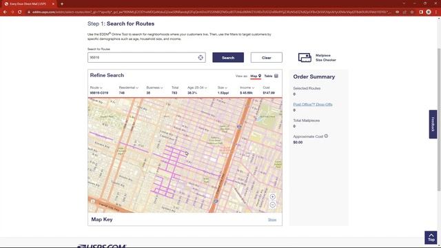 USPS Every Door Direct Mail Mapping Tool Explained смотреть онлайн