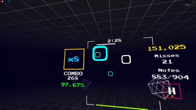 Bad Apple (Remix) No Mod 97.58% 2P | Roblox Sound Space смотреть онлайн