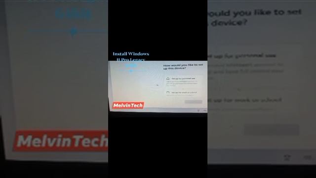 Install Windows 11 Pro Legacy 64/bit смотреть онлайн