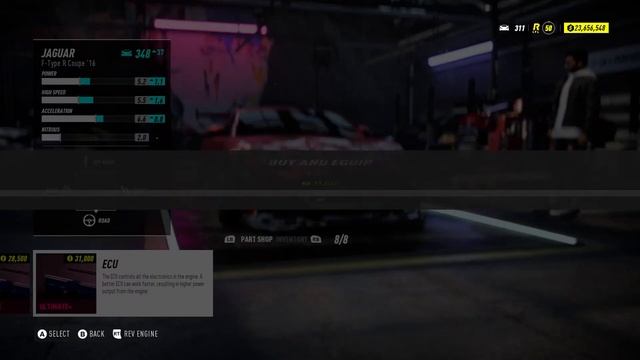 NFS HEAT Jaguar F-Type R Coupe 2016 (Tuning Performance) смотреть онлайн