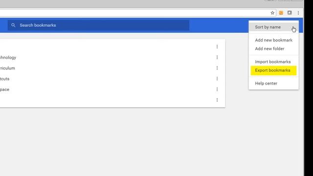 De-cluttering your Bookmarks in your Chrome Browser смотреть онлайн