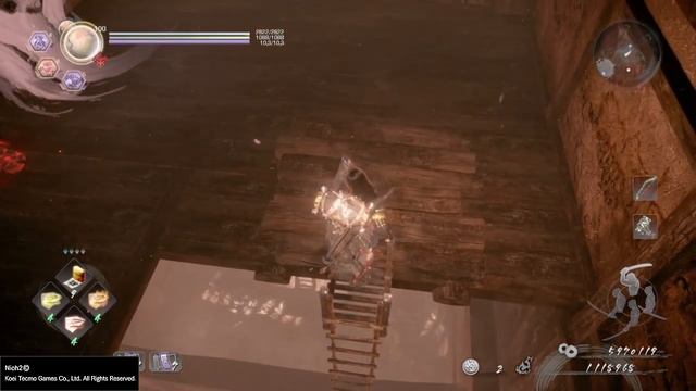 Nioh 2 короткий путь попадания за дверь в локации с боссом Эненра смотреть онлайн