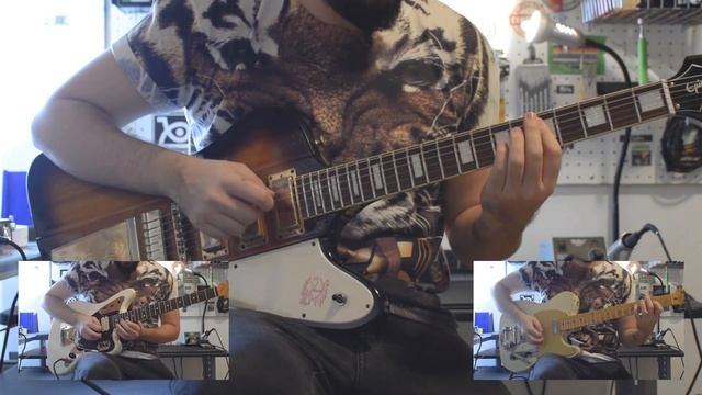 Whitesnake - Is This Love (guitar Multicover - Including SOLO!)