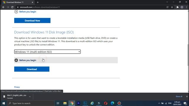 How to download ISO File of Windows 11 [ Windows 11 Disc Image Download] смотреть онлайн