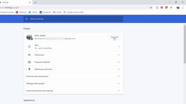 How to turn sync on or off in chrome browser | BDNL RAKIB смотреть онлайн