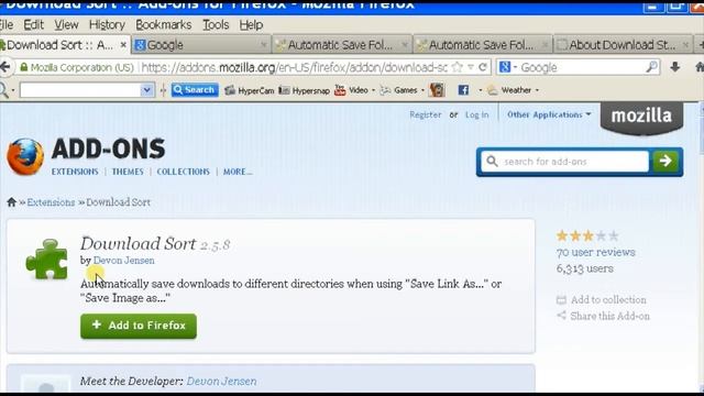 Organize Downloads by Date in Firefox : Chrome & Firefox Tips смотреть онлайн