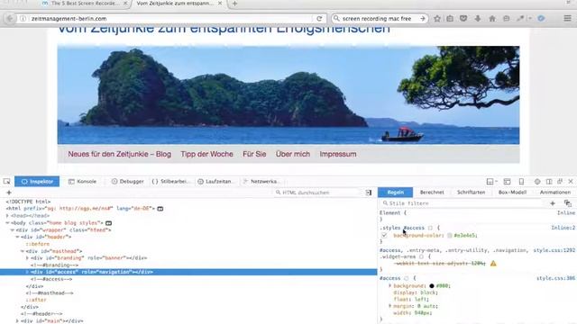In Firefox oder Chrome Element untersuchen смотреть онлайн
