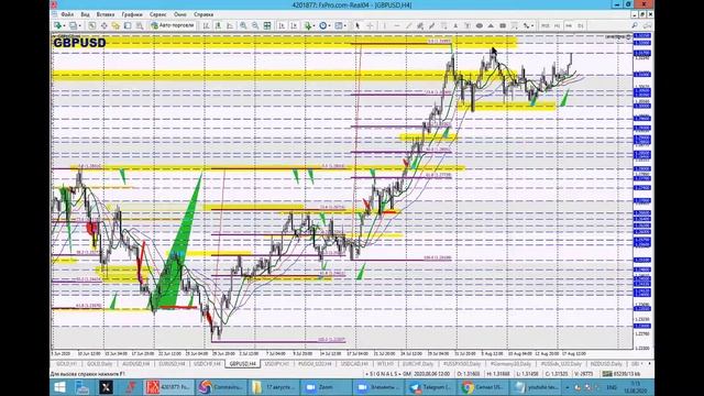 18 августа Торговые сигналы и Обзор рынка