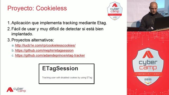 Taller técnico de Alejandro Ramos en CyberCamp 2015 смотреть онлайн