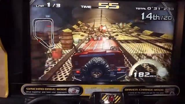 Sega's HUMMER: Extreme Edition Arcade Racing! Bluster Canyon Track смотреть онлайн