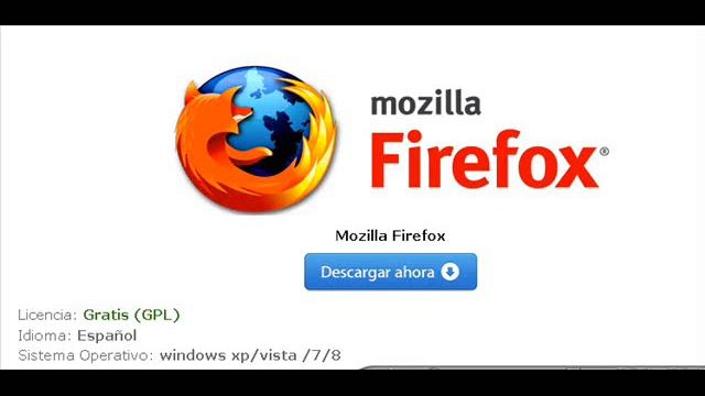 Descargar Mozilla Firefox para windows xp 7 y 8 смотреть онлайн