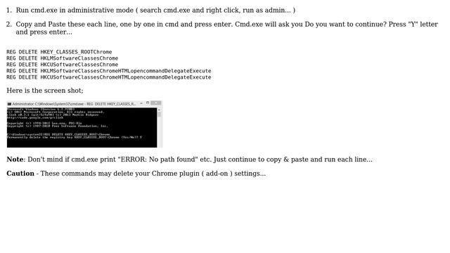 Unix & Linux: Chrome doesn't start in Windows 8, gives an error message "Class not registered" смотреть онлайн